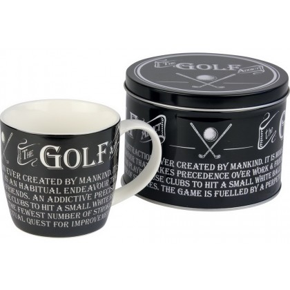 Golfer - Mug in a tin