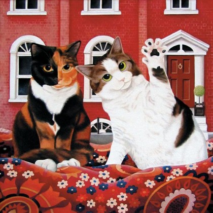 Daisie and Millie - Greeting Card