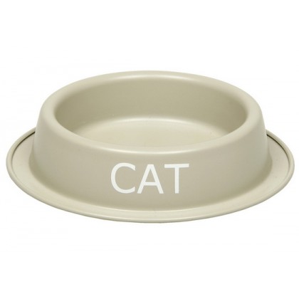 Trendy Tin Cat Bowl