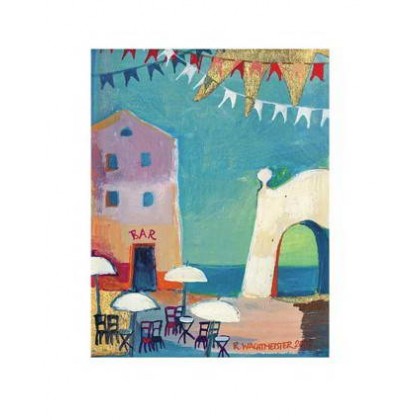 Terrasse at the Harbour by Rosina Wachtmeister