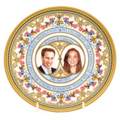 8" Coupe Plate by Border Fine Arts Studio